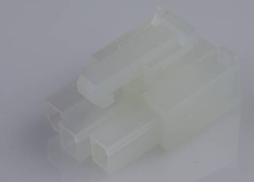 Molex Buchsengehäuse-Kabel in Weiß mit 3 Polen und einem Rastermaß von 4,2 mm - Bild 1