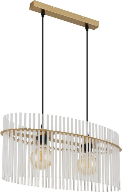 Hängeleuchte GORLEY von Globo Lighting in Gold/Messing aus Metall - Bild 1