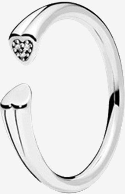 YIRAN Jewelry Ring 925 Silber, Herz, Kristall, Damen - Bild 1