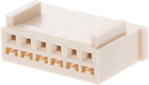 Molex Buchsengehäuse-Kabel 511910500 in Weiß - Bild 1