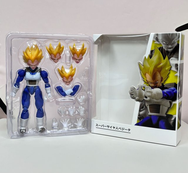Bandai Dragon Ball Son Goku und Vegeta Actionfiguren, 2-teiliges Set - Bild 1