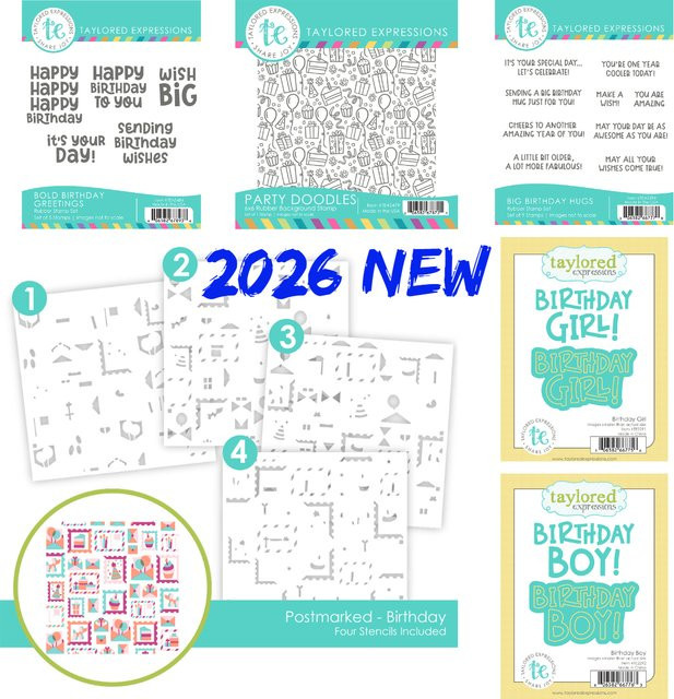 Metall-Stanzformen für Etiketten zum Geburtstag als Schneidewerkzeug für Scrapbooking, DIY Album, Papierkarten und Tagebuch-Deko - Bild 1