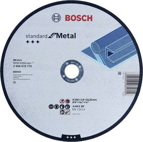Bosch Trennscheibe gerade für Metall 180 mm weiß - Bild 1