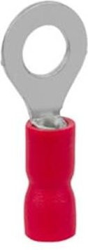 ABB 7TCA301320R0038 Ringkabelschuh in Rot und Silber mit Kunststoffisolierung - Bild 1