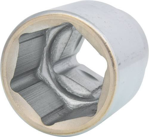 KS Tools 1" CLASSIC Sechskant-Stecknuss, kurz, 2.9/16" in Silber aus Chrom-Vanadium - Bild 1