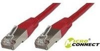 MicroConnect CAT 6 SSTP Netzwerkkabel RJ-45 auf RJ-45, Länge: 15,0 m, Rot - Bild 1