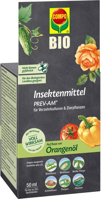 Compo Prev-AM Insektenmittel für Fruchtgemüse und Zierpflanzen, 50 ml - Bild 1