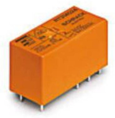 TE Connectivity RTS3T024 Printrelais 24 V/DC 16A 1 Schließer in Orange - Bild 1