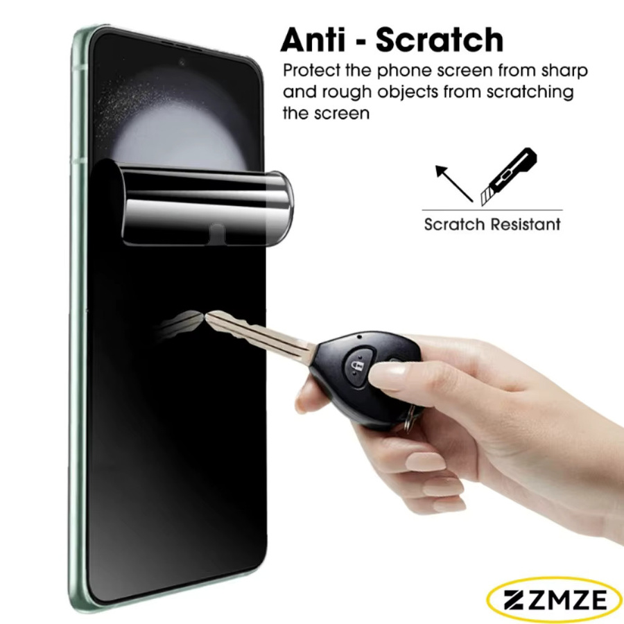 3er-Pack Anti-Spy Hydrogel-Schutzfolie für Xiaomi 17 Ultra 17 Pro Max 15S 15T 14T 13T Pro 15 14 13 transparent glänzend - Bild 5