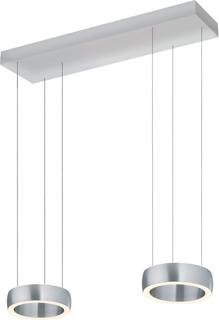 Bankamp Orbit 2364 LED-Pendelleuchte 2-flammig in Silber aus Aluminium mit dimmbarer dim2warm Funktion - Bild 1