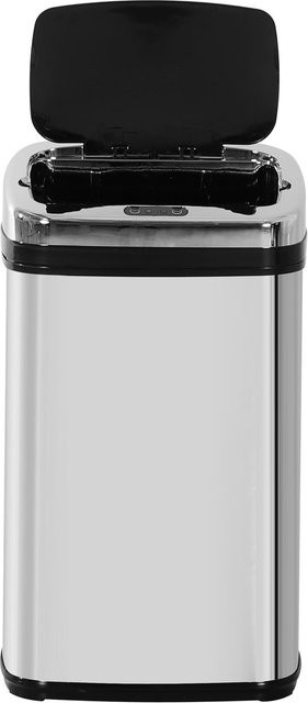 HOMCOM Automatik Sensor Mülleimer aus Edelstahl in Silber, 30L, B/T/H: 25 x 33 x 58 cm - Bild 2