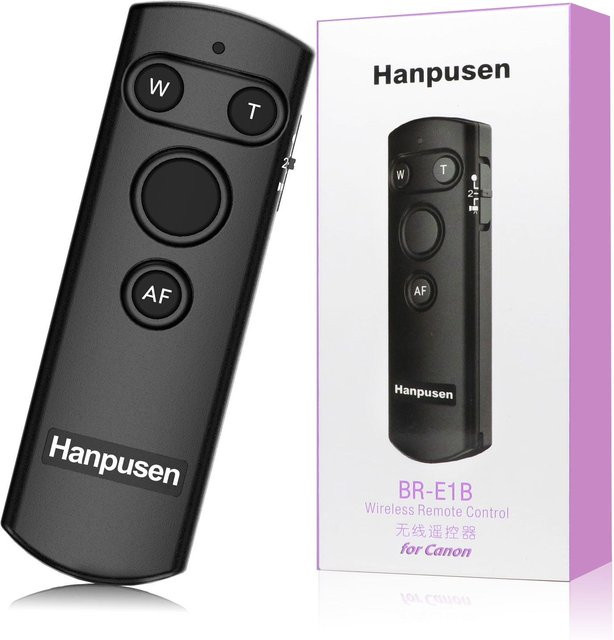 Canon Drahtloser Fernauslöser Bluetooth Fernbedienung in Schwarz als Ersatz für BR-E1 für EOS R100 M6II 6DII T7i T8i 77D SL2 SL3 G5XII G7XIII SX70HS - Bild 1