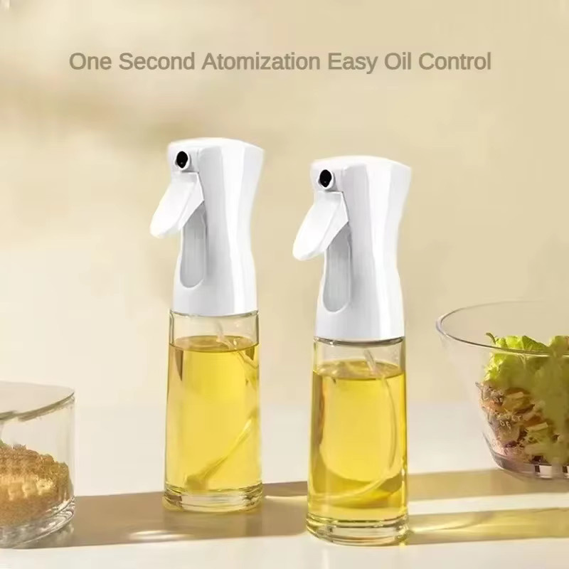 Öl Spray Flasche aus Glas mit Press-Mechanismus für Küche und Grill, ideal für Öl, Essig oder Sojasauce - Bild 3