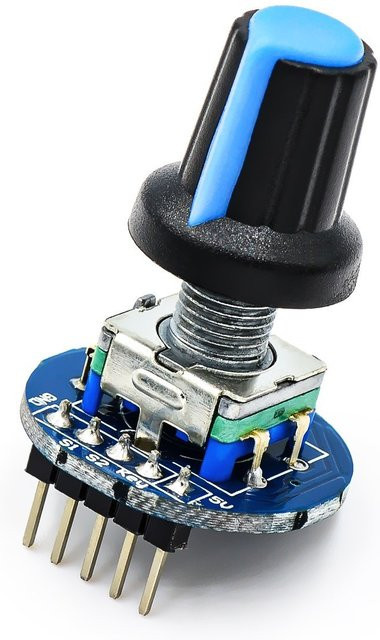 360-Grad-Drehgebermodul KY-040 Potentiometer Analogknopf für Arduino EC11 RV09 - Bild 1