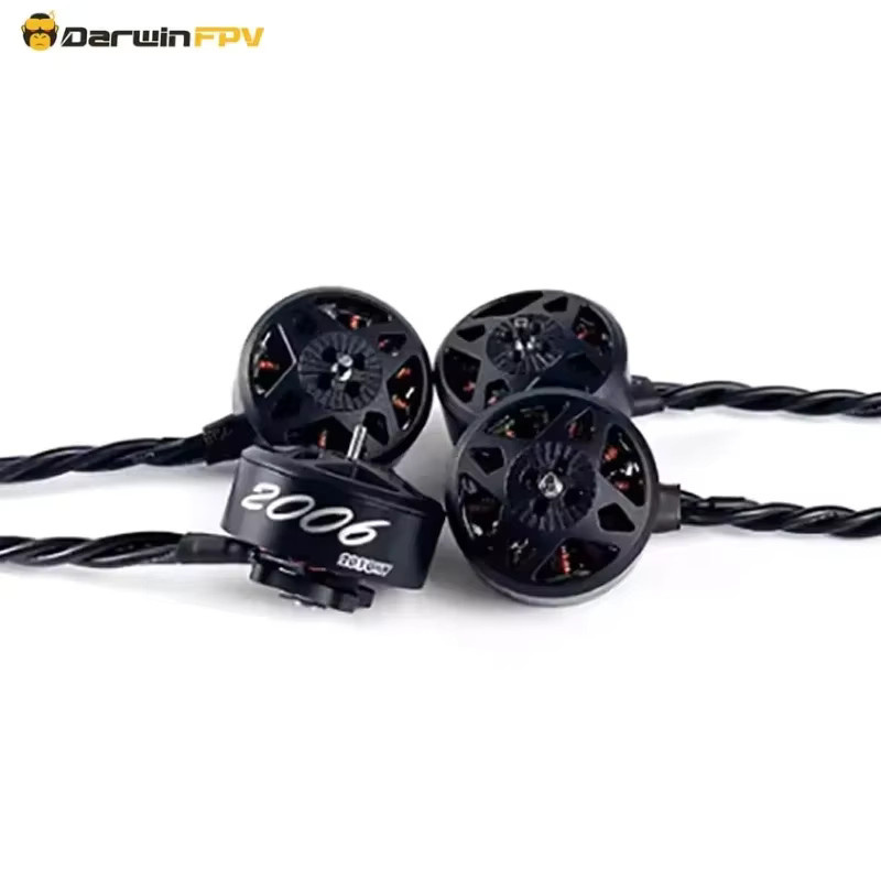 DarwinFPV CineApe35 FPV Racing Drohne mit bürstenlosem Motor in Schwarz - Bild 2