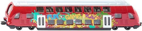 SIKU Spielzeug Zug Doppelstock-Wagen aus Metall in Mehrfarbig - Bild 1