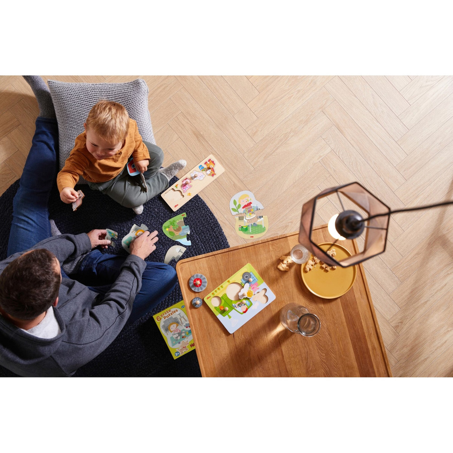 HABA Greifpuzzle Bauernhof-Tierkinder, ab 1 Jahr - Bild 2