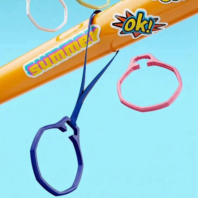 Swatch Taschenuhrgehäuse mit achteckiger Lünette, Kunststoff, Unisex - Bild 1