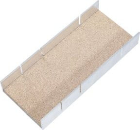 BGS Aluminium-Gehrungslade 50865 in Silber, B/T/H: 24,5 x 10,5 x 4,0 cm - Bild 1