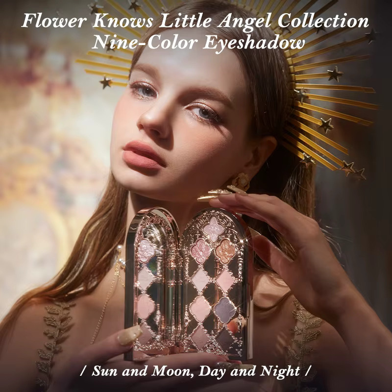 Flower Knows Little Angel Collection Lidschatten-Palette, Warm Neutral - Bild 1