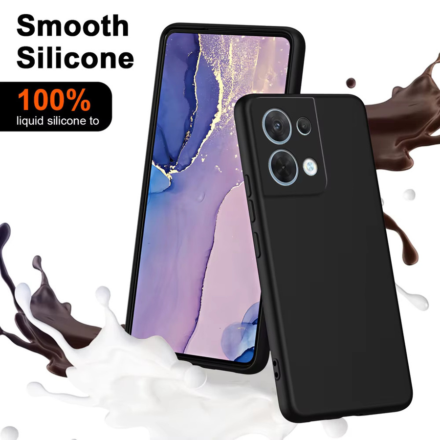 Silikon Schutzhülle für Xiaomi Redmi Note 13 12 Pro 11 11s 12s 12c 13c 4G in Schwarz oder Lila - Bild 3