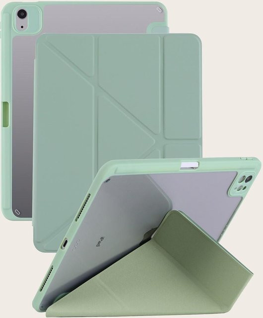 Smart Cover Hülle für Samsung Galaxy Tab A11 A9 Plus S10 S9 S8 S7 FE S6 Lite in Grün - Bild 1