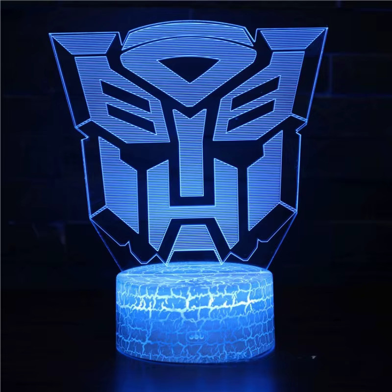 Hasbro Transformers Optimus Prime Nachtlicht, 3D LED-Licht - Bild 2
