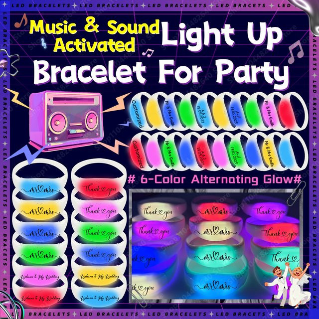 XMSJ LED-Armband, leuchtend - Bild 1