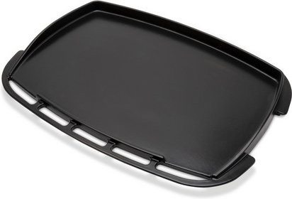 Weber Grillplatte Plancha aus porzellanemailliertem Gusseisen für Q 2000N-Serie, schwarz - Bild 2