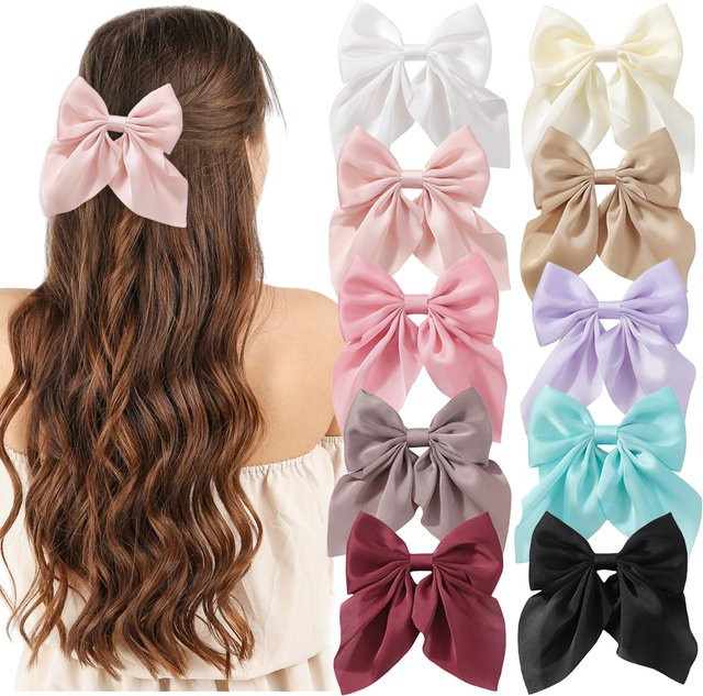 BABY BOWS Schmetterling Satin Haarspange, Kinder - Bild 1