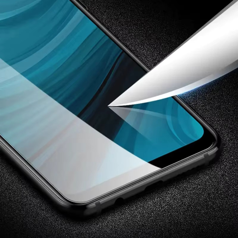 9D Gehärtetes Glas Display Schutzfolie für Samsung Galaxy S24 Ultra S25 FE S22 Plus S21 S20 FE A36 A26 A25 A35 A34 A33 A32 A24 A22 in Transparent - Bild 2