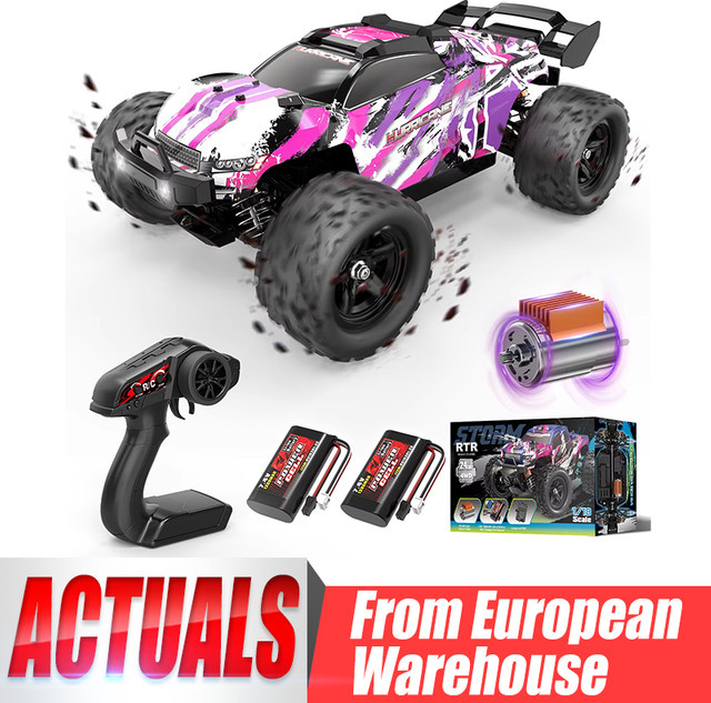 Womaqu RC Auto, Rosa, Maßstab 1:18, ferngesteuert, ab 8 Jahren - Bild 1