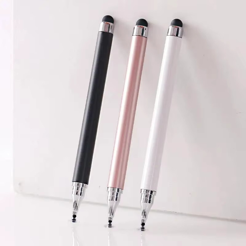 2in1 Kapazitiver Touchscreen-Stift für iOS, Android und iPad in Schwarz - Bild 3