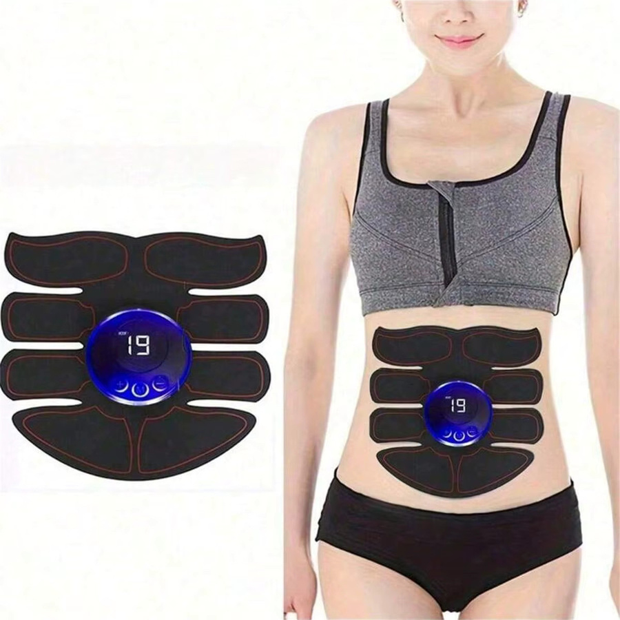 emsa EMS Abs Stimulator Intelligentes drahtloses Fitnessgerät für Bauch, Arme und Beine in Schwarz - Bild 3