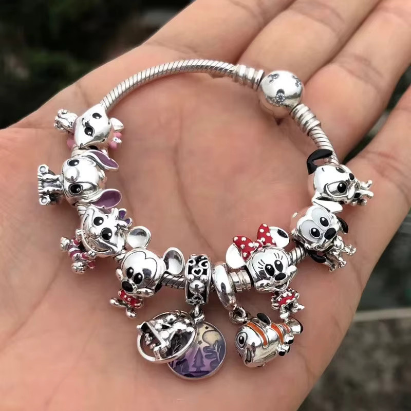Disney Charm-Anhänger, 925 Sterlingsilber, Cartoon - Bild 2