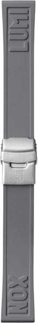 Luminox Uhrenarmband Kautschuk, 22 mm, grau - Bild 1