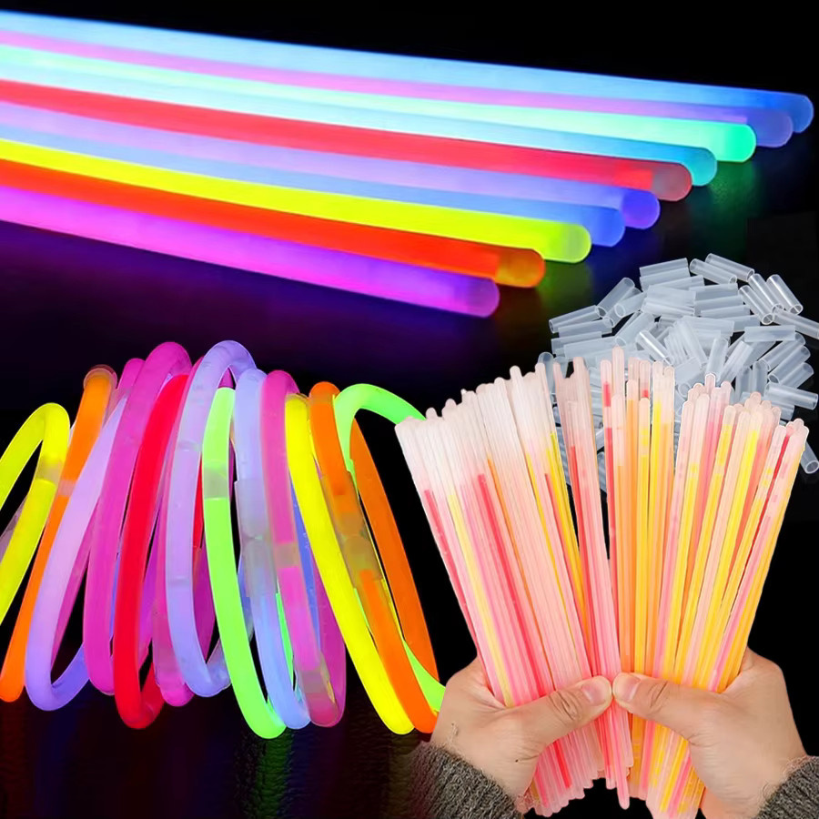 XJM Leuchtstäbe in Multicolour zur Party-Dekoration und Atmosphärengestaltung - Bild 5