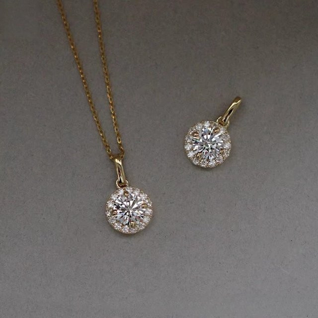 OBEAR Halskette, 925 Silber, Gold, Zirkonia, Damen - Bild 1