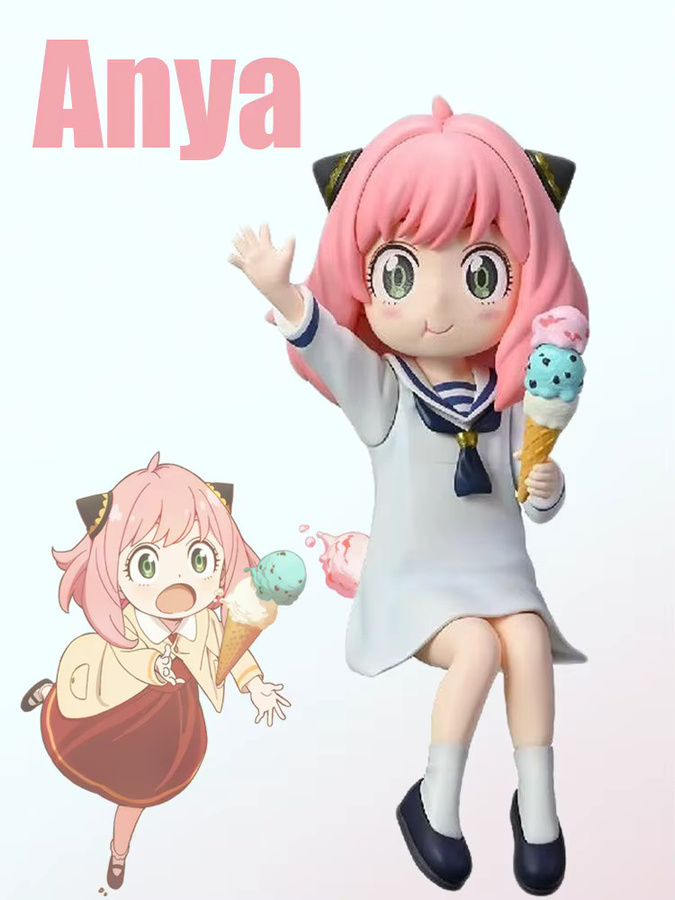 Bandai Spy Family Anya, Modell Figur, 13 cm, Kunststoff, Bunt / Mehrfarbig - Bild 7