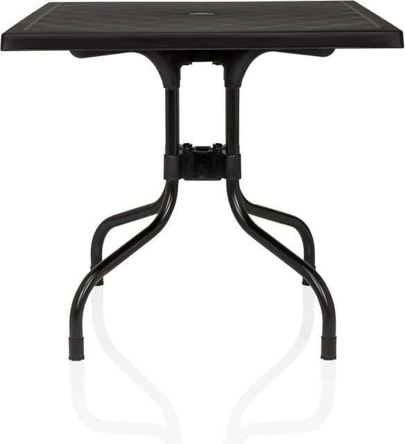 hjh LIVING Klapptisch TRAVANO T1 aus Kunststoff für Garten und Haus - Bild 1