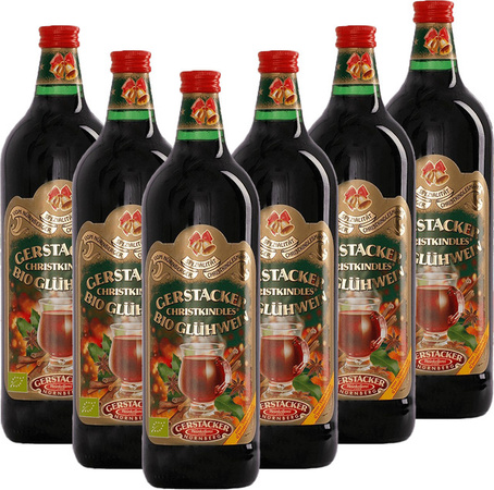 Gerstacker Bio Christkindles Glühwein 6 x 1 l