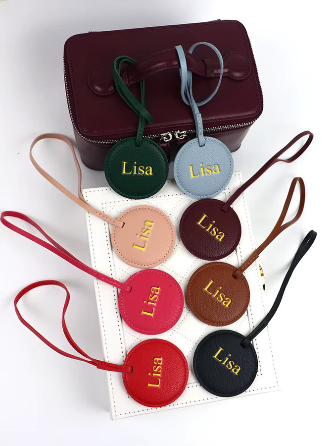 CNGRANDBAG Anhänger, PU-Leder, Buchstaben, Quasten - Bild 4