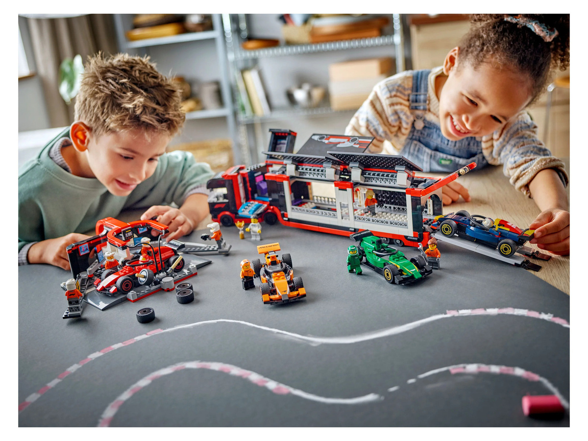 LEGO City F1 Transporter mit RB20 & AMR24 F1 Rennautos ab 8 Jahren - Bild 3