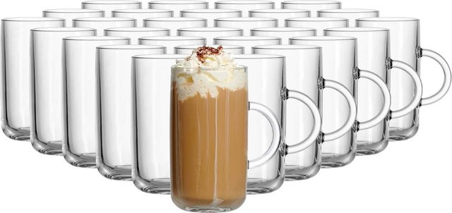 Ritzenhoff & Breker Marco Latte Macchiato und Glühwein Gläser, transparent, 30er Set, 270 ml - Bild 1