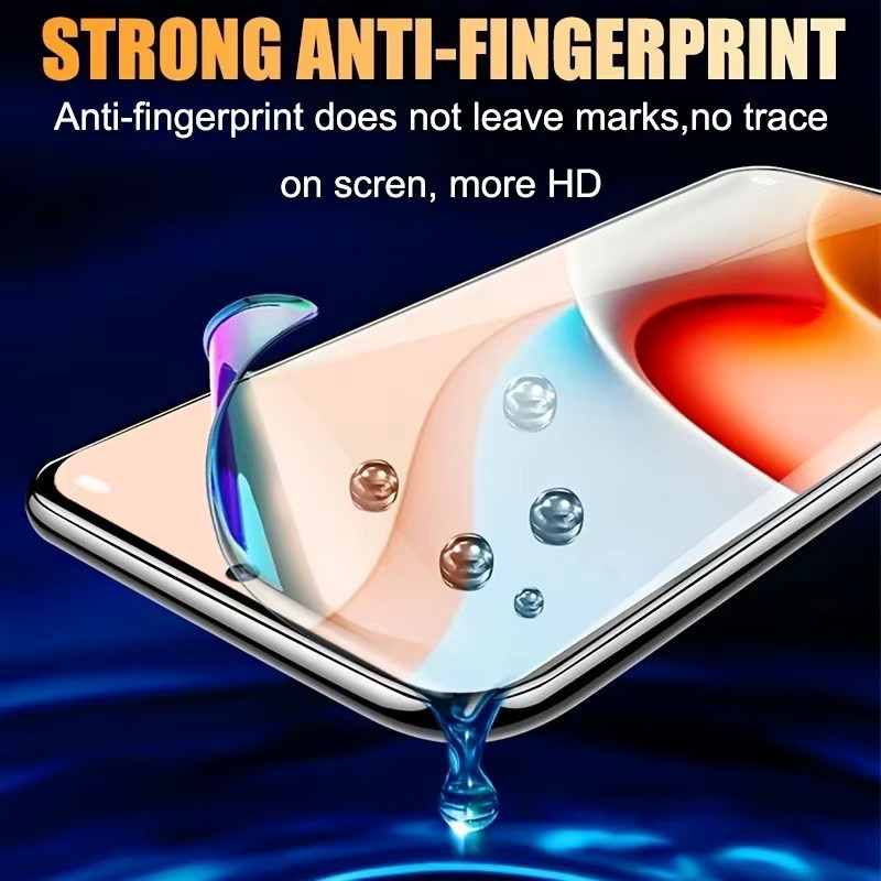 4 Stück Full Cover Hydrogel Displayschutzfolien für Xiaomi Redmi Note 14 13 Pro 5G 4G Note 12 11 11S 10 9 8 Pro in Transparent - Bild 3