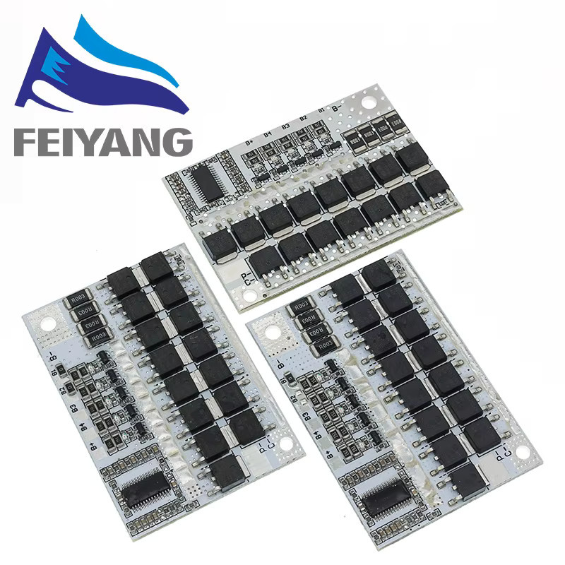 SAMIROB BMS Schutzplatine für 18650 Li-Ion LMO Ternäre Lithium-Batterien, 100A, kompatibel mit 3S 4S 5S (12V, 16,8V, 18V, 21V) mit Balance-Funktion - Bild 3
