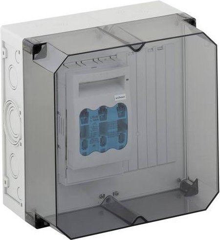 Spelsberg AKi-ST 21 Verteilerschrank in Weiß und Transparent mit einer Breite: 125,0 cm - Bild 1