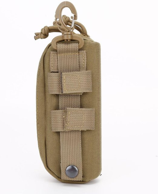Taktisches Hartschalenetui, UV-Schutz, Molle-System, Black, Brown, Beige - Bild 1