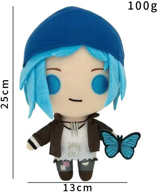 Yiran toy Life is Strange Chloe Price, Plüschpuppe, 25cm - Bild 1