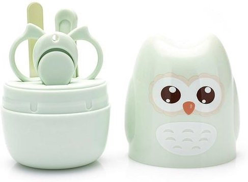 NATAWA Baby-Nagelpflege-Werkzeug-Set, grün, Kinder - Bild 1